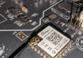 The J16 header footprints are near the WizFi360 chip.